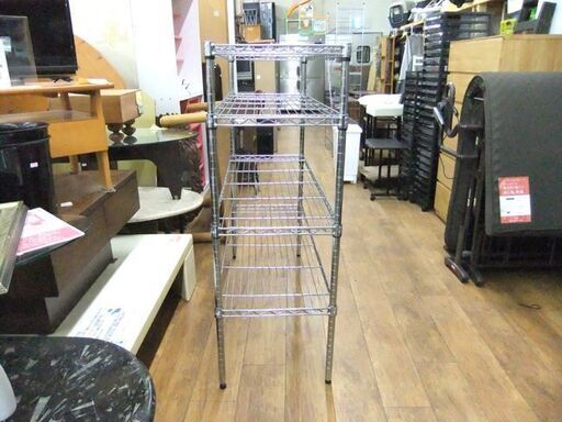 メタルラック 4段 幅120×奥45×高122.5 Home ERECTA ホームエレクター