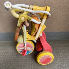 アンパンマン　折りたたみ　三輪車　の画像