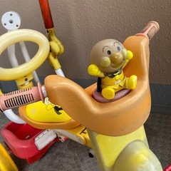 アンパンマン　折りたたみ　三輪車　の画像