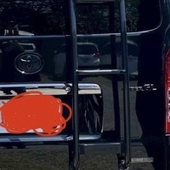 ハイエース　リアラダーの画像