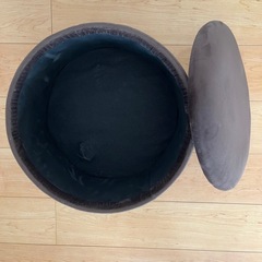 収納つきスツール２つセットの画像