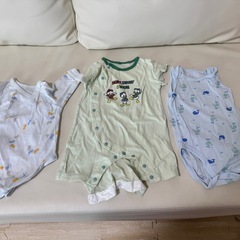 ディズニー　ロンパース　冬　50〜80の画像