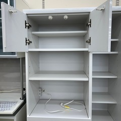 リユースのサカイ東金店 古賀家具 レンジボード ※現状販売です 右扉なし TJ14557の画像