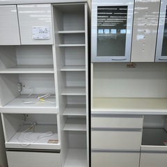 リユースのサカイ東金店 古賀家具 レンジボード ※現状販売です 右扉なし TJ14557の画像