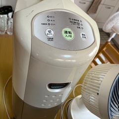 除湿機　空気清浄機　サーキュレーターの画像