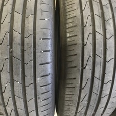 タイヤ 14インチ 4本 165 55R14 6分山の画像