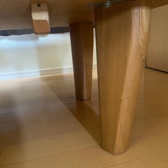 リビングテーブル　木製の画像