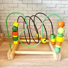 IKEA イケア　ビーズコースター　知育　ムーラ　ルーピング   の画像