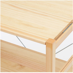無印良品 MUJI パイン材ユニットシェルフ・５８ｃｍ幅・大  (2セットあります)の画像