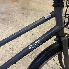 「FLUTE」自転車 - 前輪パンクあり - 格安！の画像