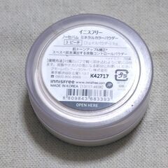 イニスフリー ノーセバム ミネラルカラーパウダー ピーチ／フェイスパウダー ルースパウダーの画像