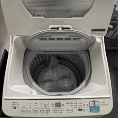 シャープ2020年製電気洗濯機の画像