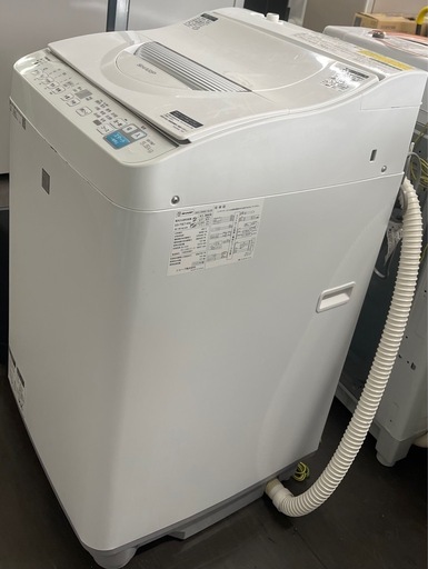 シャープ2020年製電気洗濯機