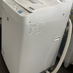 シャープ2020年製電気洗濯機の画像