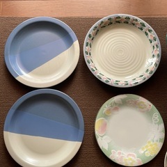 陶器　お皿セットの画像