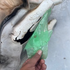 引取り限定　犬の置物　シェパード？　犬　ペット　インテリア　防犯　の画像