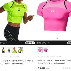 【新品アンダーアーマー】Tシャツ定価8250円 (2着セットで4000円)の画像