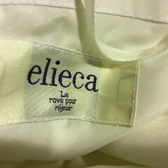 A433　elieca　エリーカ　ウェディングドレス　7T　ホワイト　結婚式　衣装　ファッション　発表会の画像