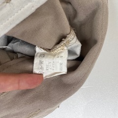 ショートパンツ　ベージュ　レースの画像