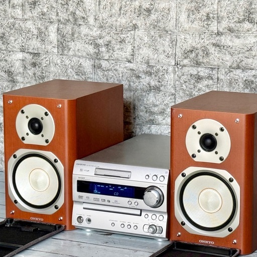 ONKYO「FR-UN7」DVD・CD・MDコンポ SACD対応