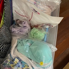 マーメイド撮影用品・水着類セットの画像