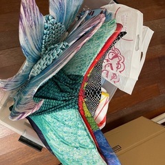 マーメイド撮影用品・水着類セットの画像
