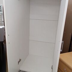 ★リユースのサカイ水戸店★ワードローブホワイトH180×D55×W58.5クリーニング済みMT5434の画像