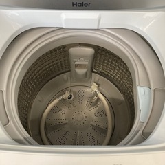 リユースマン倉敷、洗濯機7キロ、ホワイト✖️グレー、Haier、JW-E70CE、2020年製の画像
