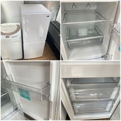 【配送設置無料】2ドア冷凍冷蔵庫 148㍑ 霜が付かない冷凍庫 Haier JR-NF148A ホワイト（日時指定可能）の画像
