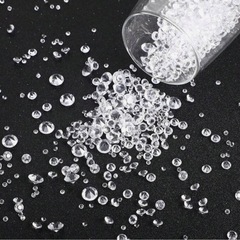 《インテリアやディスプレイに!》プラスチックラインストーン＆ガラスカラーサンドの画像