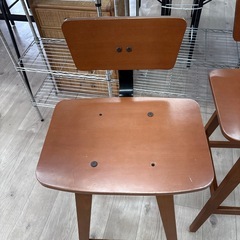カウンターチェア  木製イスの画像