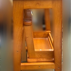 木製　梯子　2段の画像