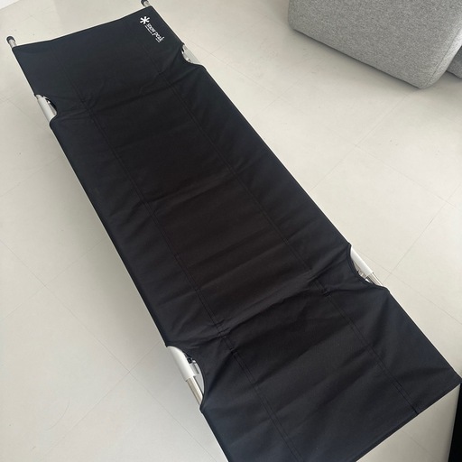 スノーピーク コット ハイテンション ブラック