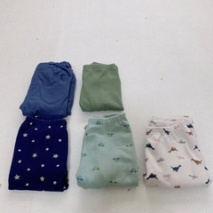 【110cm】長ズボン＋七分袖Tシャツの画像