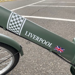 Liverpool 20インチ折りたたみ自転車の画像