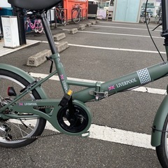 Liverpool 20インチ折りたたみ自転車の画像