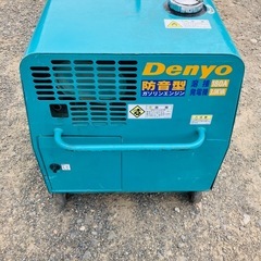 デンヨー GAW-180SS 整備・動作確認済み 防音型 ガソリン 発電機 溶接機 エンジン ウェルダー DENYO の画像