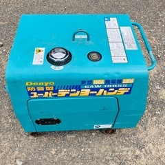 デンヨー GAW-180SS 整備・動作確認済み 防音型 ガソリン 発電機 溶接機 エンジン ウェルダー DENYO の画像