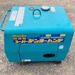 デンヨー GAW-180SS 整備・動作確認済み 防音型 ガソリン 発電機 溶接機 エンジン ウェルダー DENYO の画像