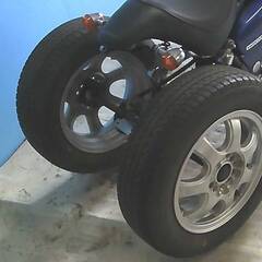 HONDA マグナ50トライク 青 エンジン始動確認 自賠責保険で乗れます 半額配送キャンペーン 現状渡し諸経費￥0- 横浜 P-Yard の画像
