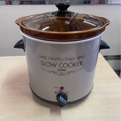 TWINBIRD　ツインバード　電気煮込みなべ　EP-4711　SLOW COOKER　スロークッカー　鍋　健康専科　ブラウン　稼働確認済　中古美品　③の画像
