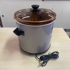TWINBIRD　ツインバード　電気煮込みなべ　EP-4711　SLOW COOKER　スロークッカー　鍋　健康専科　ブラウン　稼働確認済　中古美品　③の画像