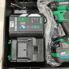 【中古】【店頭引取限定】HiKOKI コードレスインパクトドライバ　WH36DD  グリーンの画像