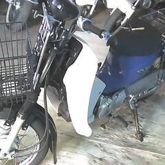 HONDA スーパーカブ110プロ 青 エンジン始動動画 自賠責保険で乗れます 半額配送キャンペーン 現状渡し諸経費￥0 横浜 P-Yardの画像
