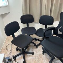 椅子　チェア　4脚　ビジネスの画像
