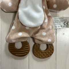 歯固めの付いたライオンのぬいぐるみの画像