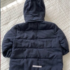 無印良品 アウター　90サイズ　ネイビーの画像