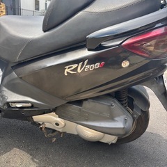 超お買い得車両‼️SYM RV 200i★ 自賠責.令和8年12月まであり❗️　　低速から中速の加速は抜群‼️ スクーター　バイクの画像