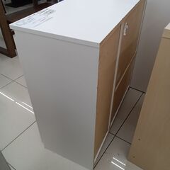 ★リユースのサカイ日立店★HJ7720  レンジ台 ホワイト NITORI  H89.5×D40×W90 クリーニング済み の画像