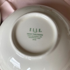 ELLE 花柄　ボウル皿の画像